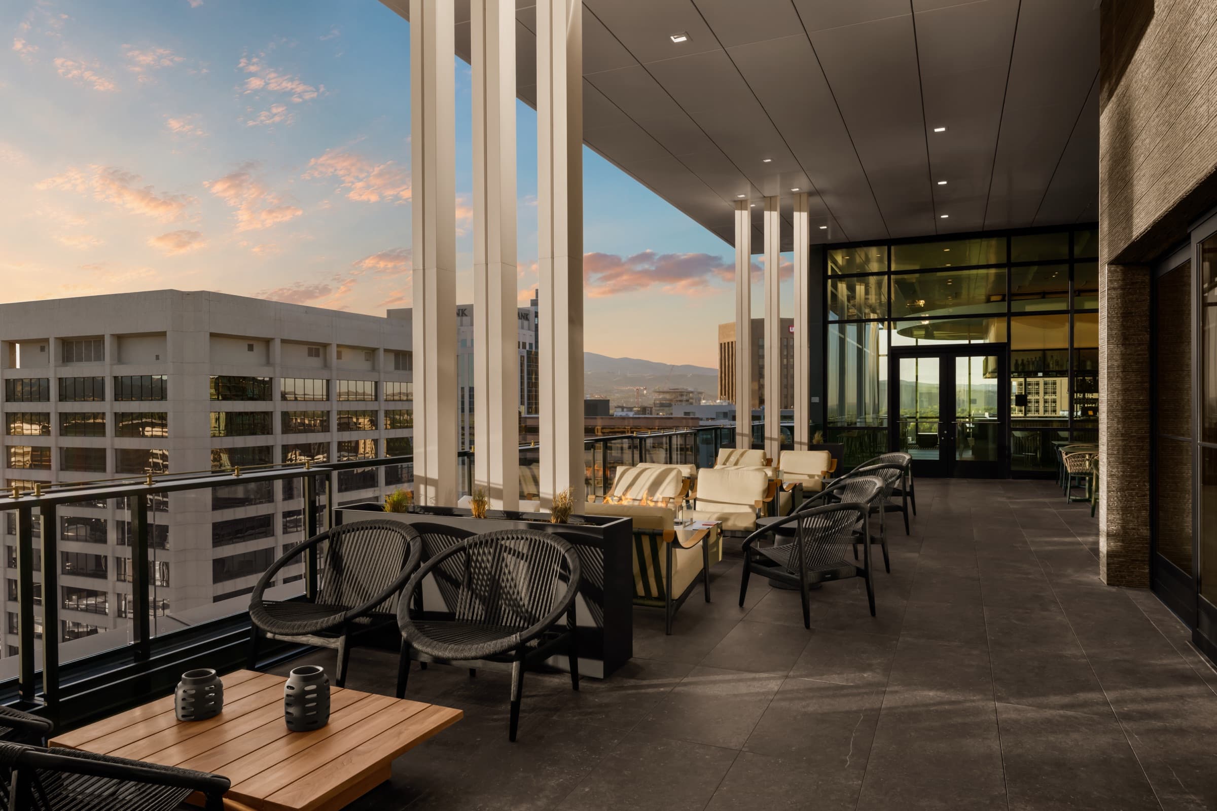 Element Boise Downtown, rooftop, Boise, Idaho